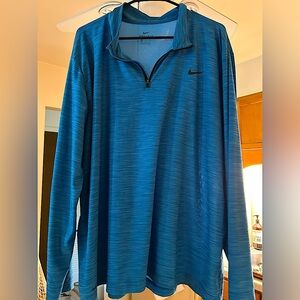 Long sleeve 1/4 zip Nike dri fit